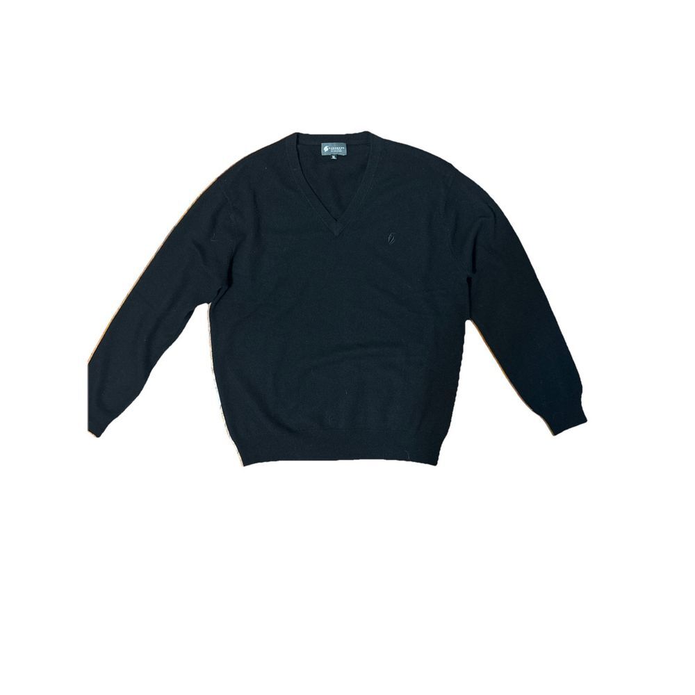 Cashmere Black Neck Cashmere Boutique Men's XL